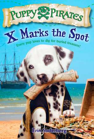 Puppy Pirates #2: X Marks the Spot Paperback by Erin Soderberg
