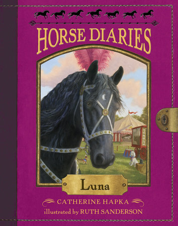 Horse Diaries #12: Luna Paperback by Catherine Hapka; illustrated by Ruth Sanderson