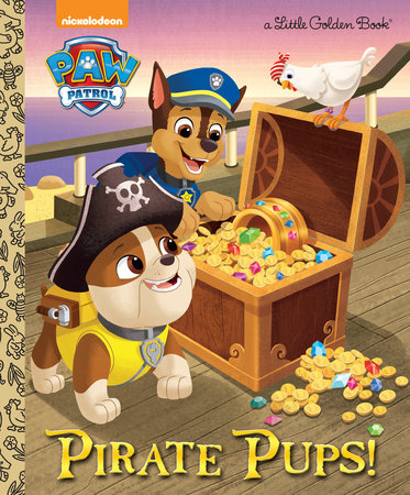 Pirate Pups! (Paw Patrol) Hardcover by Golden Books; illustrated by Fabrizio Petrossi