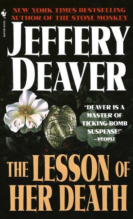The Lesson of Her Death Paperback by Jeffery Wilds Deaver