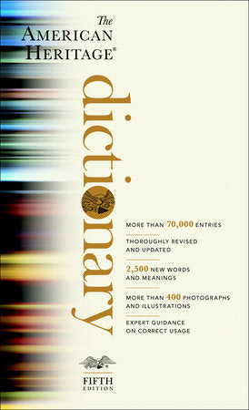 The American Heritage Dictionary Paperback by Houghton Mifflin Harcourt Publishing Company