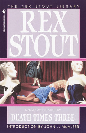 Death Times Three Paperback by Rex Stout