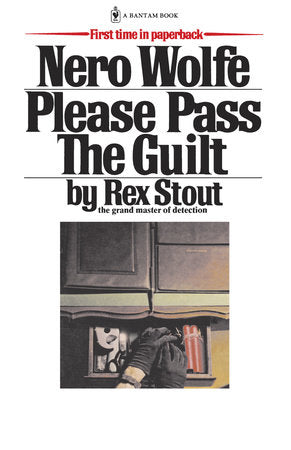 Please Pass the Guilt Paperback by Rex Stout