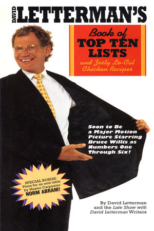 David Letterman's Book of Top Ten Lists Paperback by David Letterman