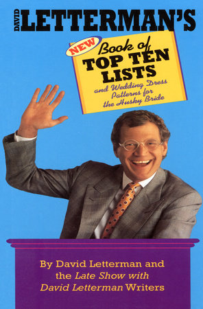 David Letterman's New Book of Top Ten Lists Paperback by David Letterman