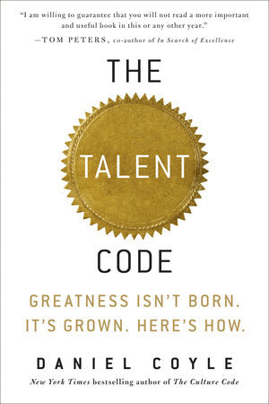 The Talent Code Hardcover by Daniel Coyle