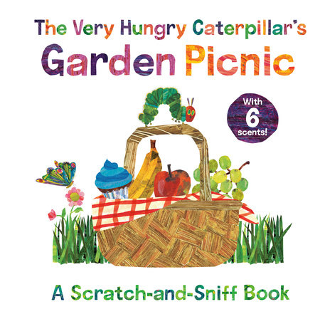 The Very Hungry Caterpillar's Garden Picnic Board Book by Eric Carle; Illustrated by Eric Carle