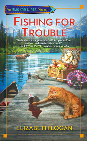 Fishing for Trouble Paperback by Elizabeth Logan