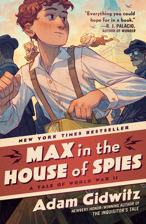 Max in the House of Spies Paperback by Adam Gidwitz
