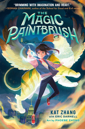 The Magic Paintbrush Paperback by Kat Zhang with Eric Darnell; illustrated by Phoebe Zhong