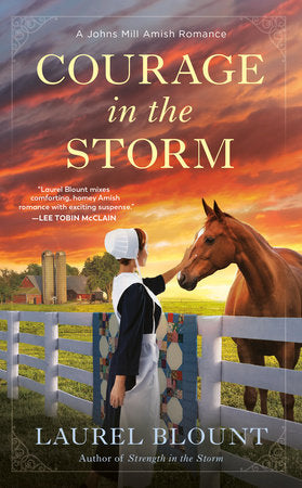 Courage in the Storm Paperback by Laurel Blount