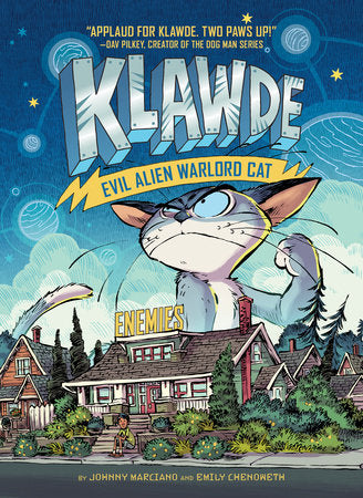 Klawde: Evil Alien Warlord Cat: Enemies #2 TR by Johnny Marciano and Emily Chenoweth; Illustrated by Robb Mommaerts
