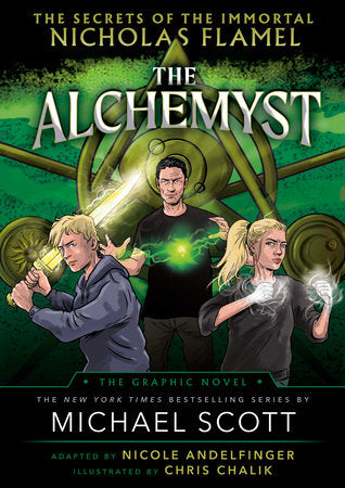 The Alchemyst: The Secrets of the Immortal Nicholas Flamel Graphic Novel TR by Michael Scott; illustrated by Chris Chalik