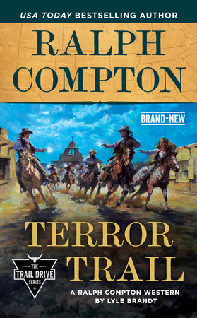 Ralph Compton Terror Trail Paperback by Lyle Brandt