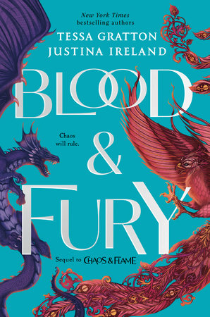 Blood & Fury Paperback by Tessa Gratton and Justina Ireland
