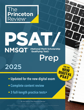 Princeton Review PSAT/NMSQT Prep, 2025 Paperback by The Princeton Review