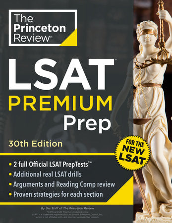 Princeton Review LSAT Premium Prep, 30th Edition Paperback by The Princeton Review