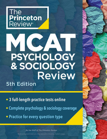 Princeton Review MCAT Psychology and Sociology Review, 5th Edition Paperback by The Princeton Review