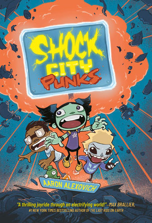 Shock City Punks: A Graphic Novel Paperback by Aaron Alexovich