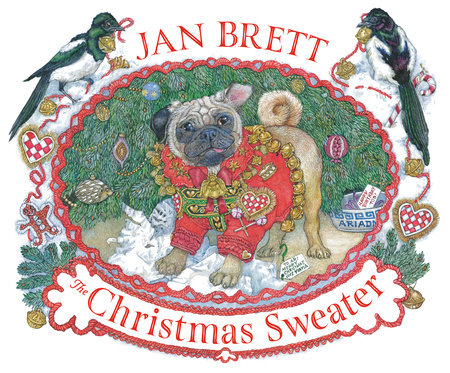 The Christmas Sweater Hardcover by Jan Brett
