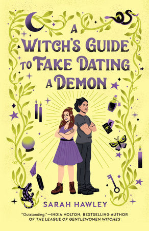 A Witch's Guide to Fake Dating a Demon Paperback by Sarah Hawley