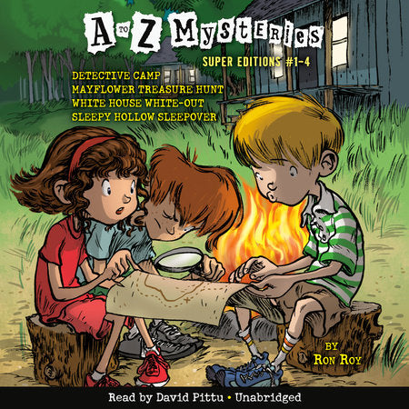 A to Z Mysteries Super Editions #1-4 Audio by Ron Roy