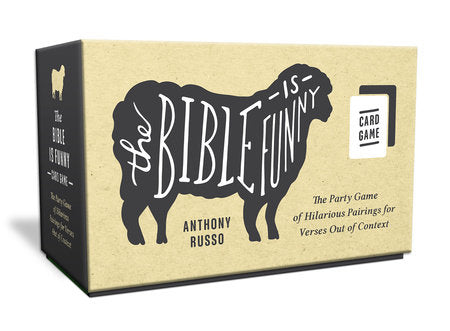 The Bible Is Funny Card Game Merchandise by Anthony Russo