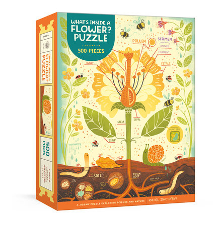 What's Inside a Flower? Puzzle Merchandise by Rachel Ignotofsky