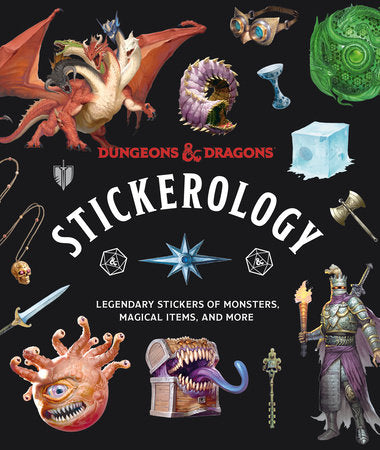 Dungeons & Dragons Stickerology Paperback by Official Dungeons & Dragons Licensed