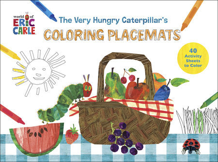 The Very Hungry Caterpillar's Coloring Placemats Merchandise by Eric Carle