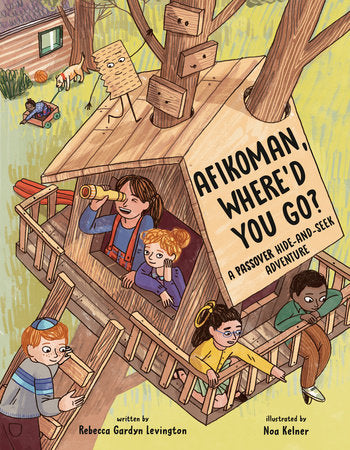 Afikoman, Where'd You Go? Hardcover by Rebecca Gardyn Levington; illustrated by Noa Kelner