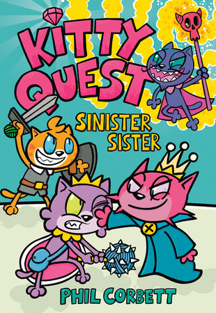 Kitty Quest: Sinister Sister: A Graphic Novel Paperback by Phil Corbett