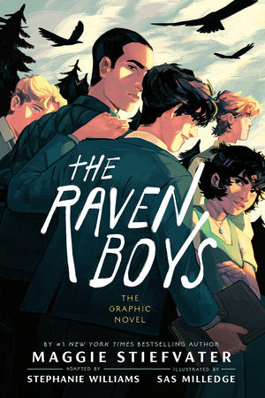 The Raven Boys: The Graphic Novel Paperback by Maggie Stiefvater and Stephanie R. Williams; illustrated by Sas Milledge