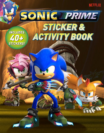 Sonic Prime Sticker & Activity Book Paperback by Gabriella DeGennaro