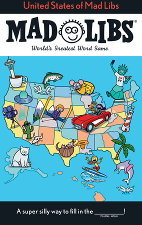 United States of Mad Libs Paperback by Jack Monaco