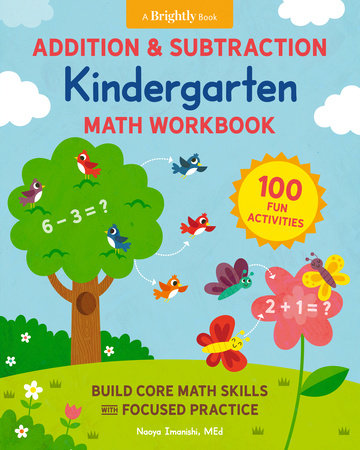 Addition and Subtraction Kindergarten Math Workbook Paperback by Naoya Imanishi, MEd