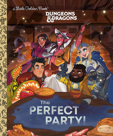 The Perfect Party! (Dungeons & Dragons) Hardcover by David Lewman; illustrated by Maria Malandrino