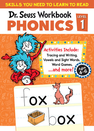 Dr. Seuss Phonics Level 1 Workbook Paperback by Dr. Seuss