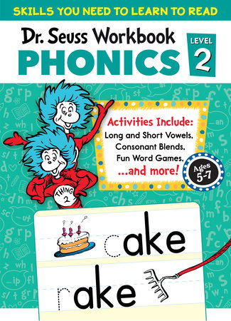 Dr. Seuss Phonics Level 2 Workbook Paperback by Dr. Seuss
