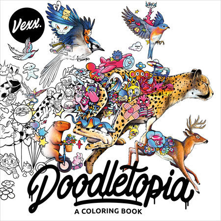 Doodletopia Paperback by Vexx