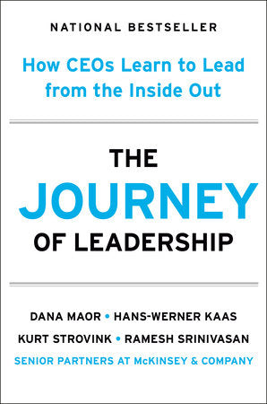 The Journey of Leadership Hardcover by Dana Maor, Hans-Werner Kaas, Kurt Strovink, and Ramesh Srinivasan