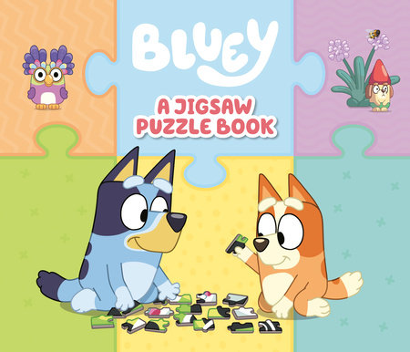 Bluey: A Jigsaw Puzzle Book Board Book by Penguin Young Readers Licenses