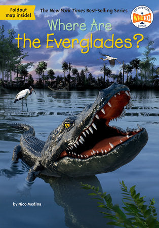 Where Are the Everglades? Paperback by Nico Medina; illustrated by Gregory Copeland