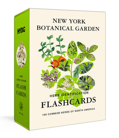 New York Botanical Garden Herb Identification Flashcards Merchandise by New York Botanical Garden
