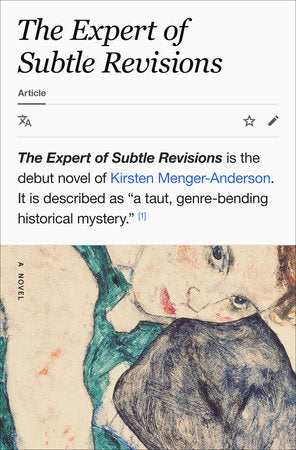 The Expert of Subtle Revisions Hardcover by Kirsten Menger-Anderson