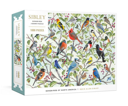 Sibley Songbirds Jigsaw Puzzle Merchandise by David Allen Sibley
