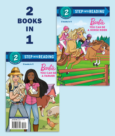 You Can Be a Horse Rider/You Can Be a Farmer (Barbie) Paperback by Bria Lymon; illustrated by Random House