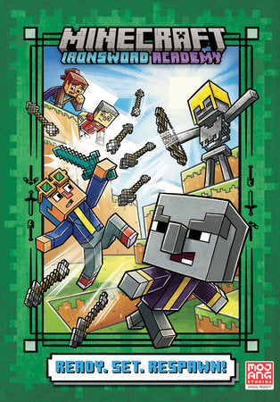 Ready. Set. Respawn! (Minecraft Ironsword Academy #1) Hardcover by Caleb Zane Huett
