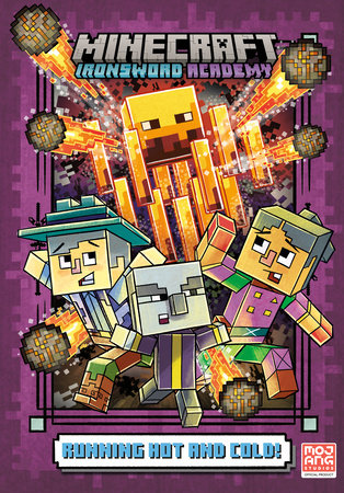 Running Hot and Cold! (Minecraft Ironsword Academy #3) Hardcover by Caleb Zane Huett