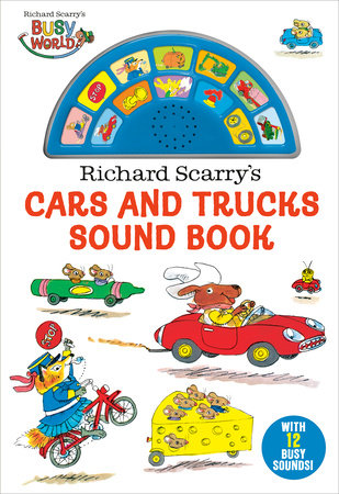 Richard Scarry's Cars and Trucks Sound Book Board Book by Richard Scarry